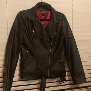 Metal mulisha pleather jacket. Size Medium.